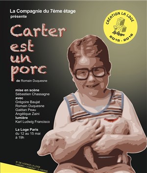 Affiche de Carter est un porc