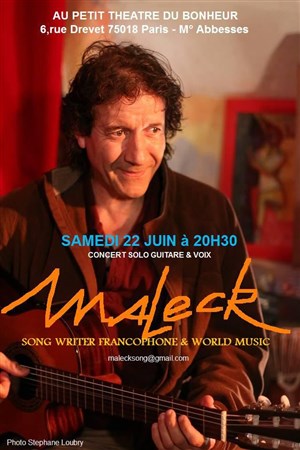 Affiche de Maleck