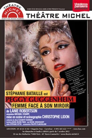 Affiche de Peggy Guggenheim, femme face à son miroir