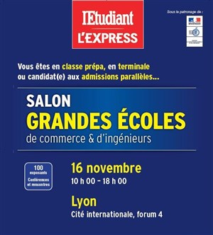 Affiche de Salon de L'Etudiant Grandes Ecoles de Commerce et d'Ingénieurs