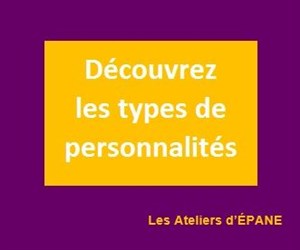 Affiche de Découvrir les différents types de personnalités | Votre atelier de Développement Personnel