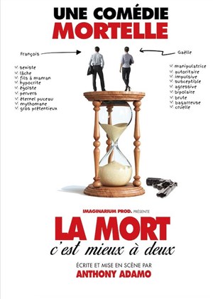 Affiche de La mort c'est mieux à deux