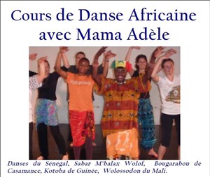 Affiche de Cours de danse Africaine