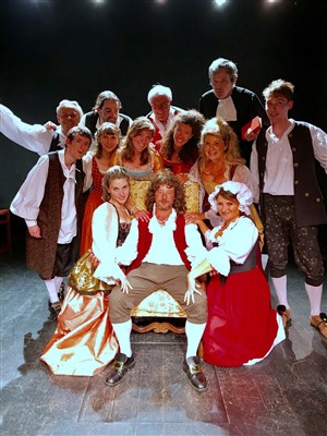 Affiche de Molière et sa troupe