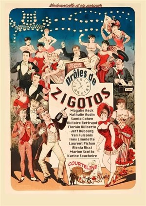 Affiche de Mesdames, Messieurs... Courteline !