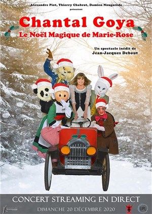 Affiche de Chantal Goya en spectacle live streaming