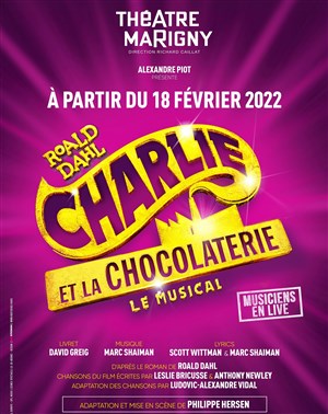 Affiche de Charlie et la chocolaterie, le musical