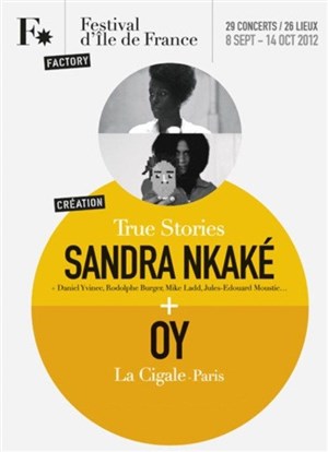 Affiche de Sandra Nkake + Oy | True Stories