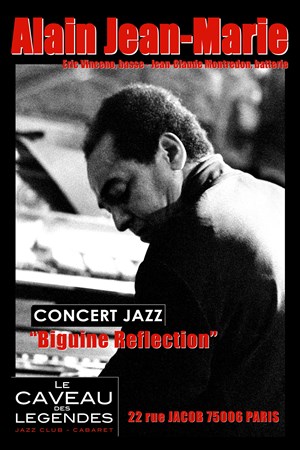 Affiche de Alain Jean-Marie " Biguine Reflection "