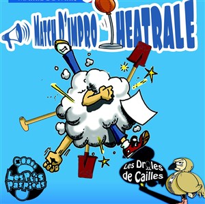 Affiche de Les drôles de cailles invitent les p'tis pas pieds