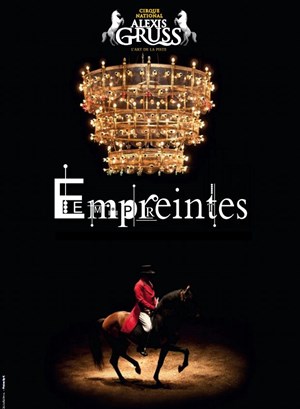 Affiche de Cirque Alexis Gruss : Empreintes