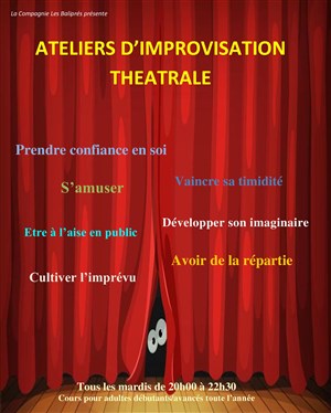 Affiche de Cours d'improvisation théâtrale