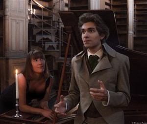 Affiche de Chopin : Une vie en musique | Alexandra Lescure et Etienne Kippelen