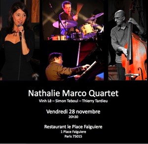 Affiche de Nathalie Marco Quartet