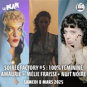 Affiche de Amaurie + Mélie Fraisse + Nuit Noire
