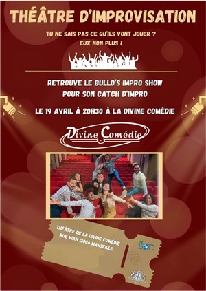 Affiche de Bullo's impro show dans Catch d'impro