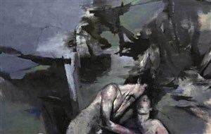 Affiche de L'arche | Peintures récentes de Julien Spianti