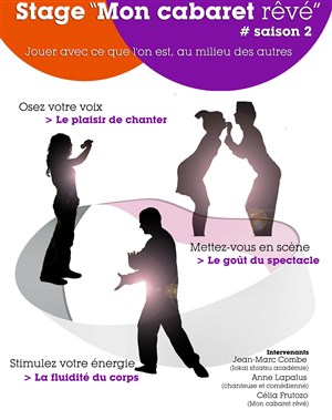 Affiche de Stage mon cabaret rêvé