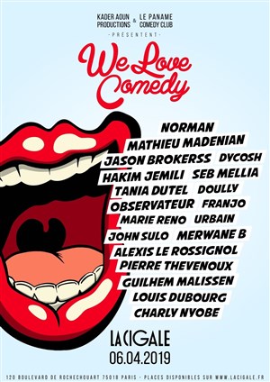 Affiche de We Love Comedy 4
