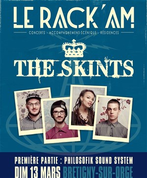 Affiche de The Skints + Philosofik Sound System
