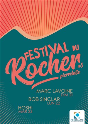 Affiche de Festival du rocher - Pass 3 jours