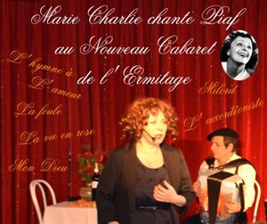Affiche de Spectacle Piaf + Après midi dansante