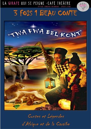 Affiche de Twa fwa bel kont