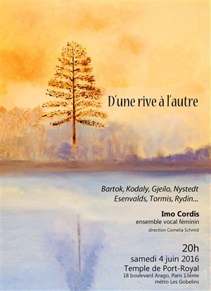 Affiche de Concert d'une rive à l'autre