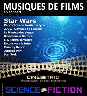 Affiche de Ciné Trio | Concert n° 15 : Science-Fiction