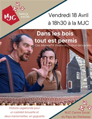 Affiche de Dans les bois tout est permis