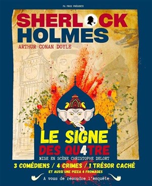 Affiche de Sherlock Holmes et le signe des 4