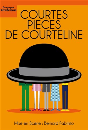 Affiche de Courtes pièces de Georges Courteline