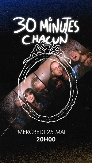 Affiche de 30 minutes chacun avec Cab Cab et Maxime