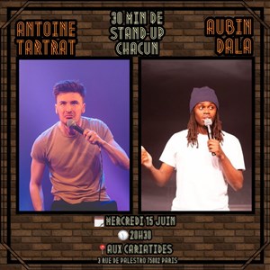 Affiche de Le 2 en 1 avec Aubin Dala et Antoine Tartrat