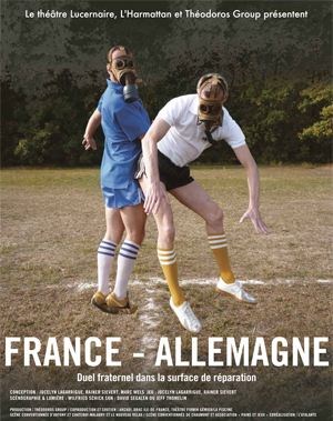 Affiche de France-Allemagne