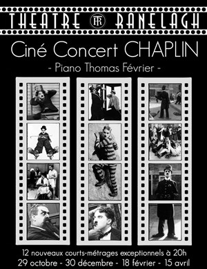 Affiche de Ciné Concert Chaplin