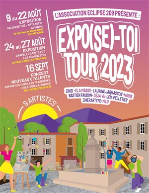 Affiche de Concert Nouveaux Talents - Expo(se)-Toi Tour