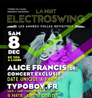 Affiche de La Nuit Electroswing