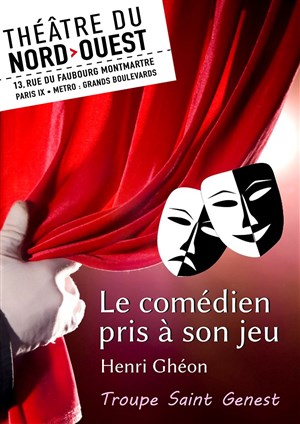 Affiche de Le comédien pris à son jeu
