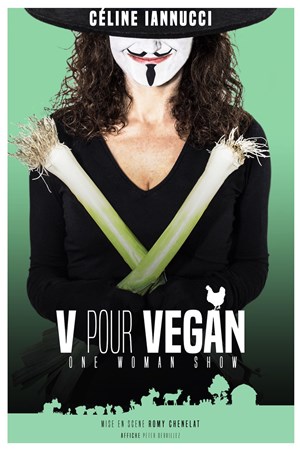 Affiche de Céline Iannucci dans V pour Vegan