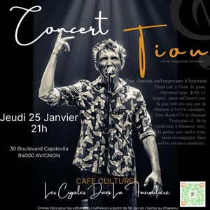 Affiche de Tiou en concert