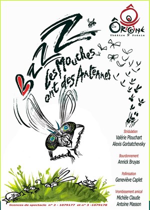 Affiche de Bzzz, les mouches ont des antennes