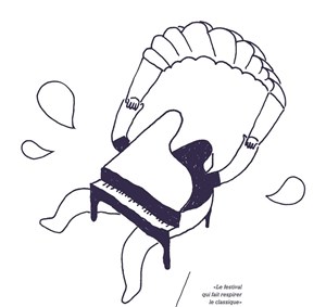 Affiche de Récital de Marcos Madrigal et Alessandro Stella (Piano 4 mains)