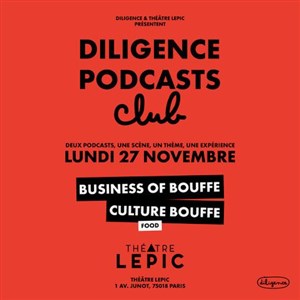 Affiche de Diligence Podcast Club : Thème Food