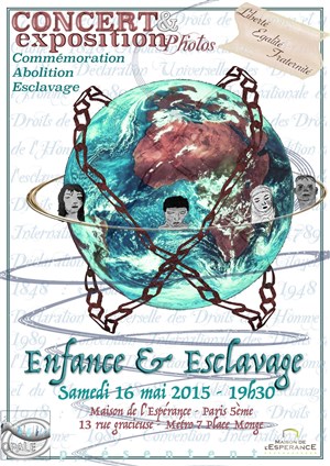 Affiche de Concert "Enfance & esclavage"