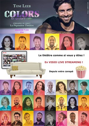 Affiche de COLORS le spectacle d'impro culte | en streaming live