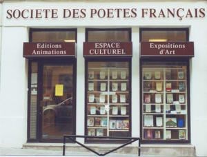 Affiche de Atelier d'écriture à la Société des Poètes Français