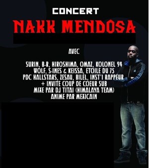 Affiche de Festival Rap a Vitry