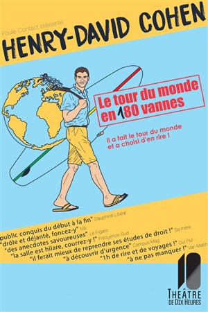 Affiche de Le tour du monde en 180 vannes