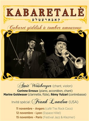 Affiche de Kabaretalé & Frank London